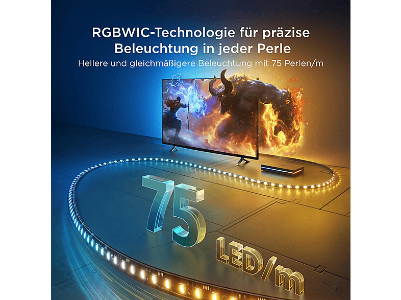 Thumbnail - GOVEE KI TV/PC Synchronisierungsbox 2 8K@60Hz, 4K@144Hz Sync Box Mehrfarbig