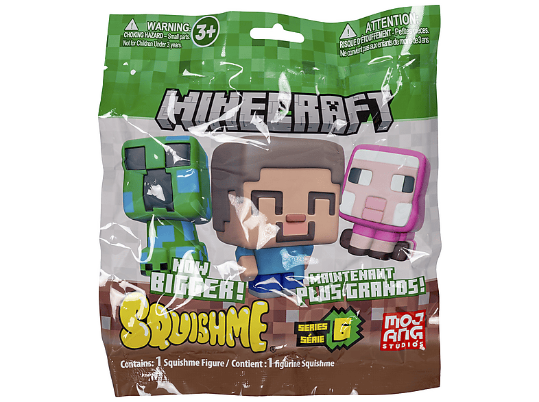 Thumbnail - JUSTTOYS Minecraft - SquishMe Serie 6 Merchandise