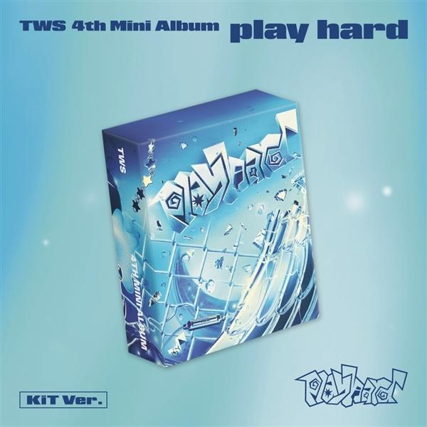 TWS 4. Mini-Album "Play Hard" Kit Ver. mit blau-weißer Verpackung.