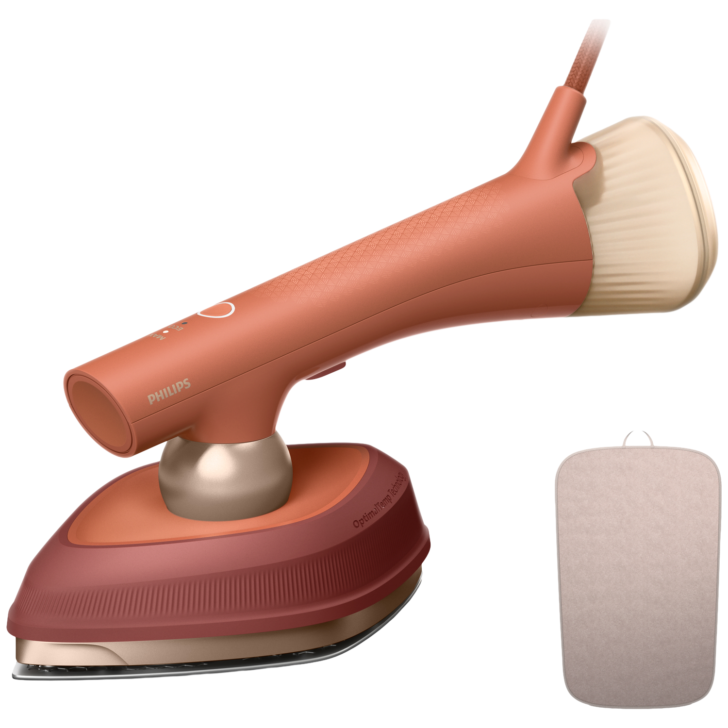 Philips Oneturn Gc213/50 Hybride Strijkijzer Én Kledingstomer Autumn Leaf