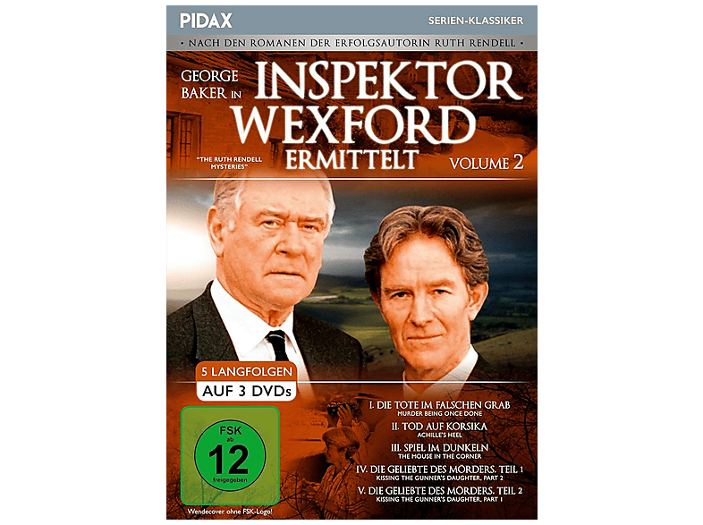 Inspektor Wexford ermittelt, Vol. 2 DVD (FSK: 12)