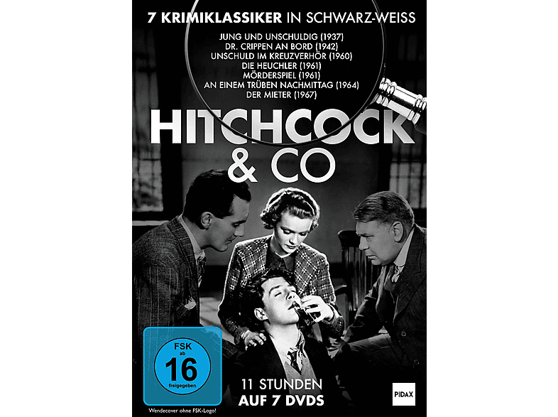 Hitchcock & Co. - 7 Filmklassiker DVD (FSK: 16)
