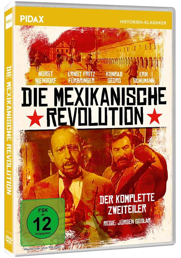 DVD-Cover: Zwei Männer im Vordergrund, im Hintergrund eine historische Szene mit Reitern.