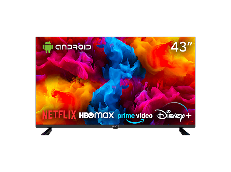 Telewizor LED KIANO Elegance TV 43" 4K UHD Czarny