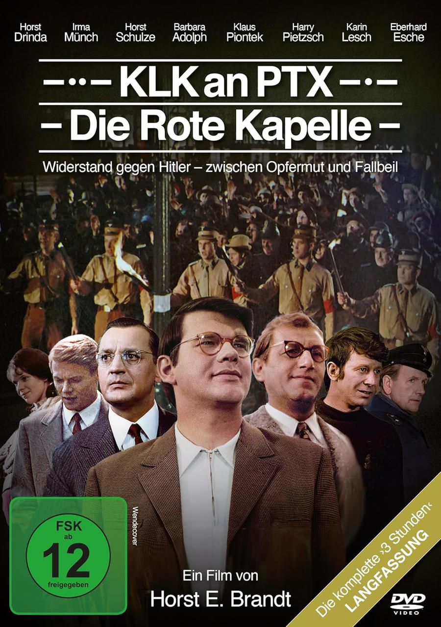 Filmplakat mit Schauspielern, SS-Soldaten und FSK-Logo.