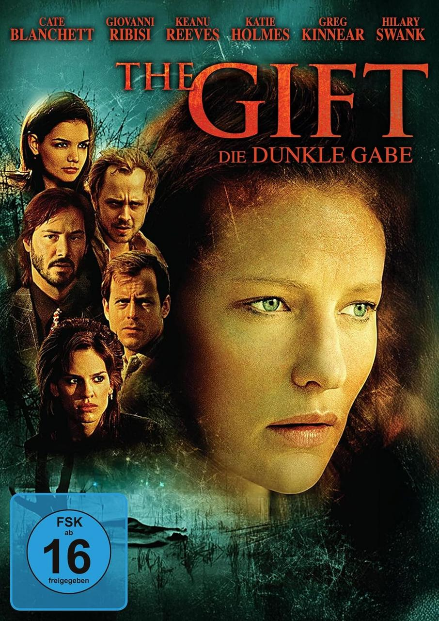 Filmplakat mit Schauspielern und dem Titel 'The Gift'.