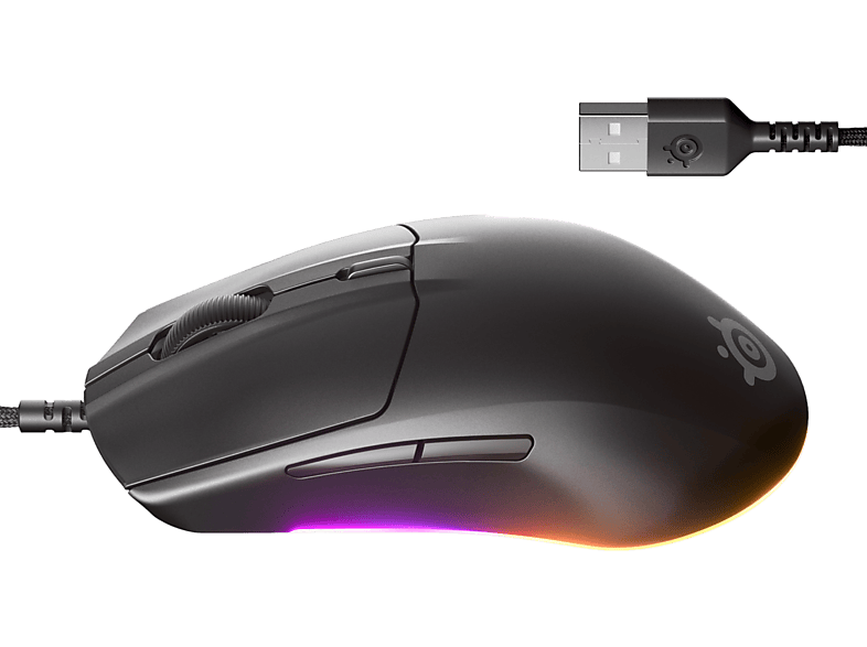 SteelSeries Rival 3 Gen 2 Black