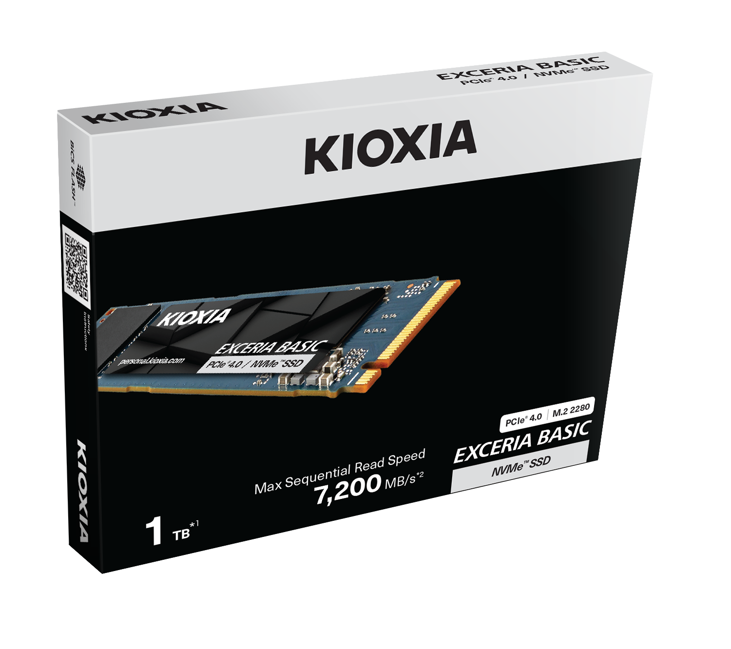 KIOXIA 1TB Exceria Basic NVME 7200/6600 SSD Fiyat & Özellik