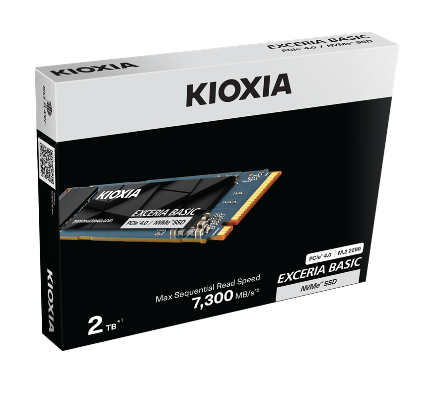 KIOXIA 1TB Exceria Basic NVME 7200/6600 SSD Fiyat & Özellik