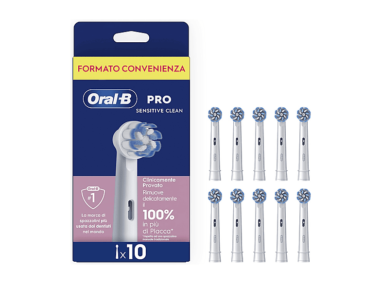 Testine per spazzolino ORAL-B EB60X 10ct SensitiveClean