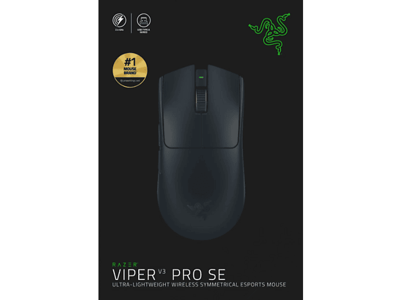 Razer Viper V3 Pro SE, schwarz; Gaming Mouse — Foto 3 von 5