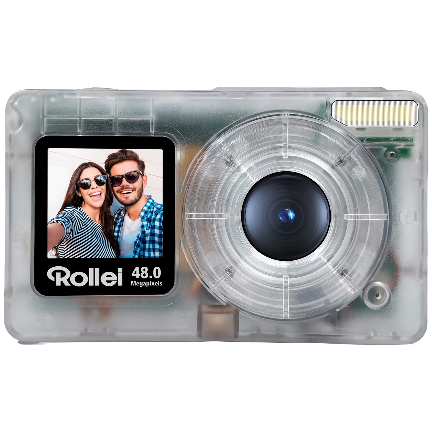 Rollei Compactline Pocket Transparent Clear Compactcamera