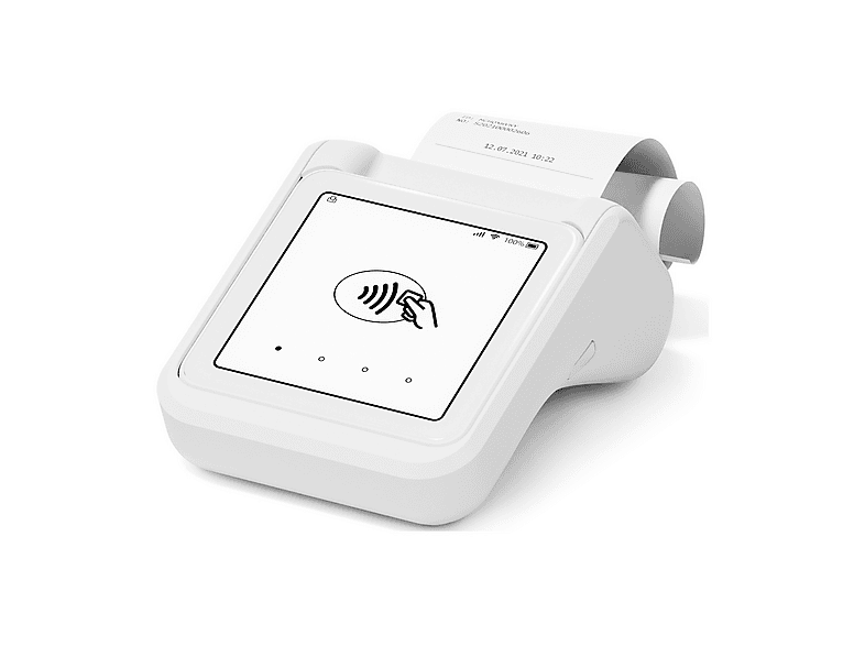 POS PORTATILE SUMUP Solo e Stampante Bluetooth Integrata, Sistema di Pagamento Professionale facile veloce con Base Ricarica