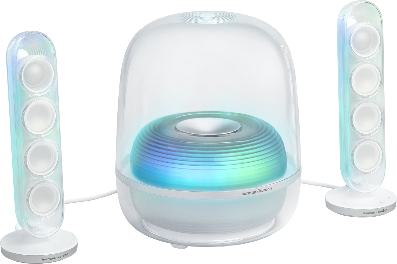 HARMAN SOUNDSTICKS 5 WEP, BT, multimédia hangsugárzó + HDMI, fehér