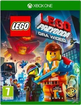 Okładka gry LEGO Przygoda: Emmet i Wyldstyle z kluczem w mieście.