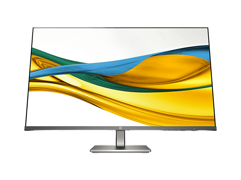 Monitor - HP 527da, 24" Full HD, 100Hz, 5ms, IPS, Altavoces integrados, Altura ajustable, Negro