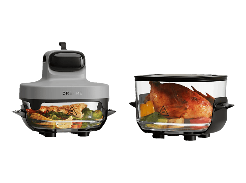 DREAME Tasti 5-in-1 Heissluftfritteuse, Grau
