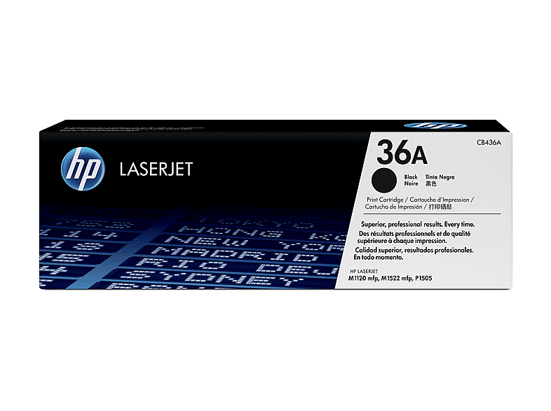 Toner HP LaserJet Smart P1505/1506 36A Czarny CB436A