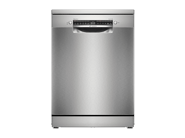LAVASTOVIGLIE Libera installazione (FS) BOSCH SMS4HMI08E, Programmi 6, Dimensioni: L 60 cm, A 84,5 P Rumorosità 44 dB(A), Consumo di acqua 9 l, Acciaio- anti impronta, Classe C