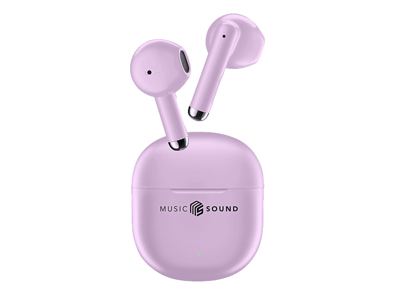 MUSIC SOUND Breeze, In-ear True Wireless Kopfhörer Bluetooth Pink