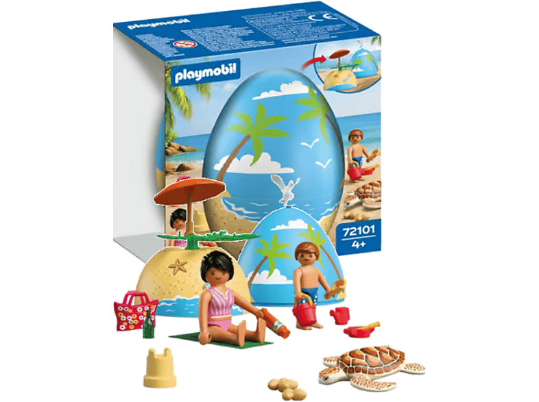Playmobil 72101 Spiel-Ei: Strandurlaub (Ab 4 Jahren); Figuren
