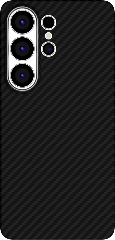 CASE AND PRO Aramid mágneses karbon tok, Samsung Galaxy S26 Ultra, fekete (CARBM-S26U-BK)