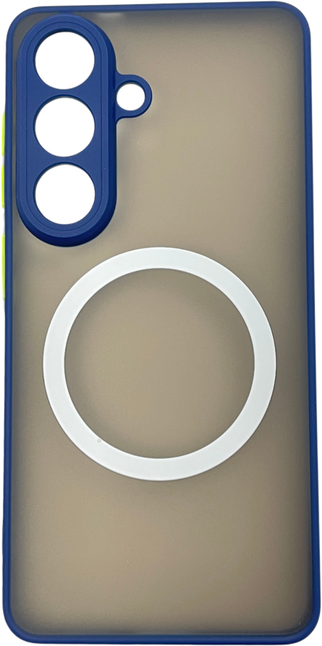 CASE AND PRO Samsung Galaxy S26 Plus mágneses műanyag tok, kék-zöld (MATTM-S26P-BLG)