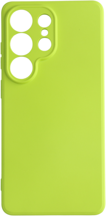 CASE AND PRO Samsung Galaxy S26, Premium szilikon tok, neonsárga (PREM-SAM-S26U-NE)