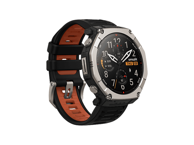REACONDICIONADO Seminuevo Muy bueno Smartwatch - Amazfit T-REX ULTRA 2, Correa 145 215mm, Resistente al Agua 10ATM, Pantalla 1.5" AMOLED, GPS