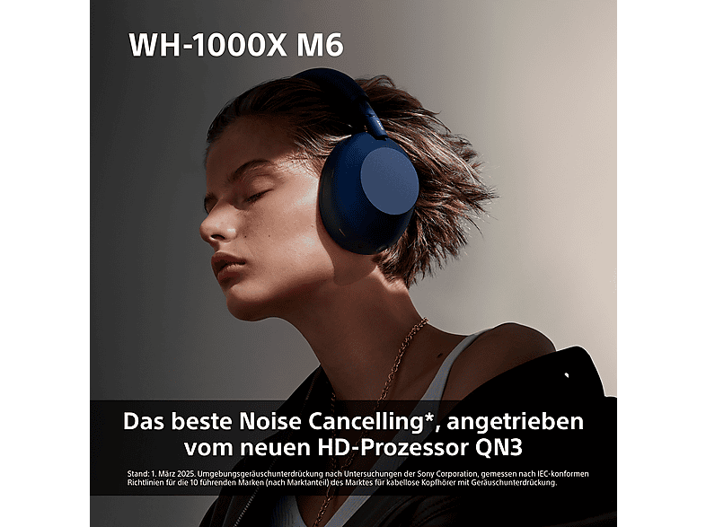 Thumbnail - SONY WH-1000XM6 Premium Noise Cancelling Wireless, Over-ear Kopfhörer Bluetooth Sand Pink