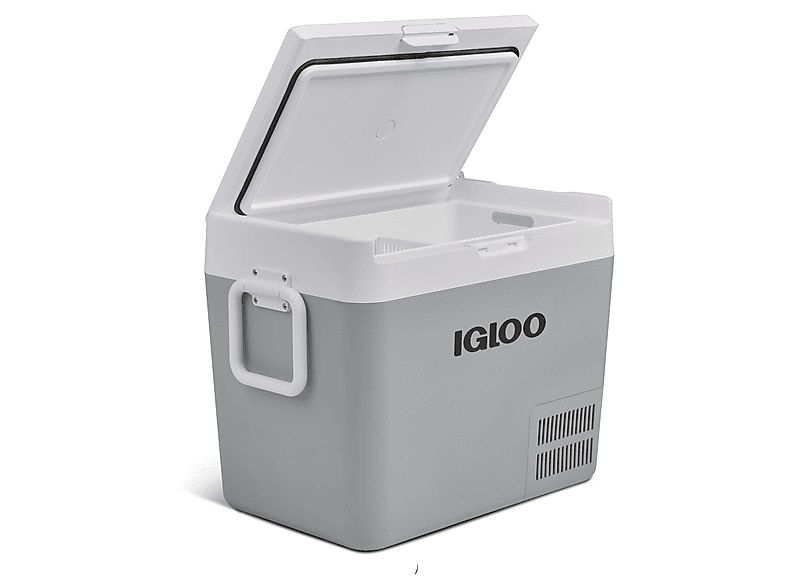 IGLOO ICF40 Kompressorkühlbox (12V Anschluss, 39 l, Mist/White)