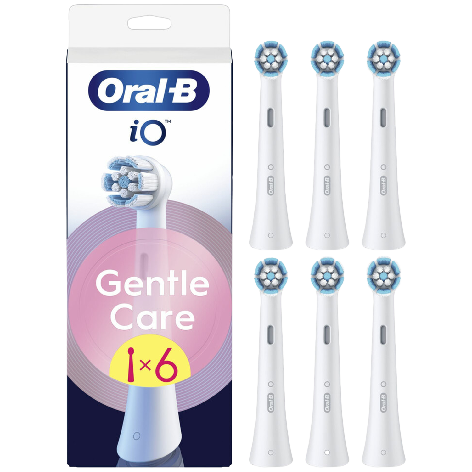 Oral-b Opzetborstel Io Gentle Care 6pcs Wit