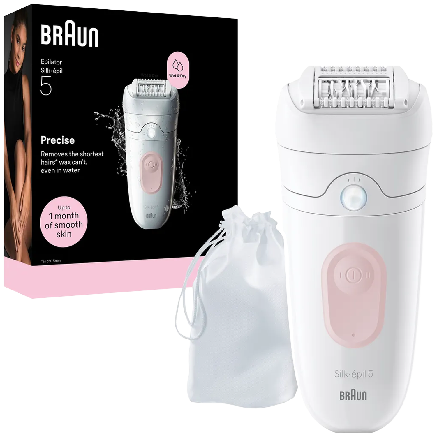 Braun Se5-011 Epilator Wit
