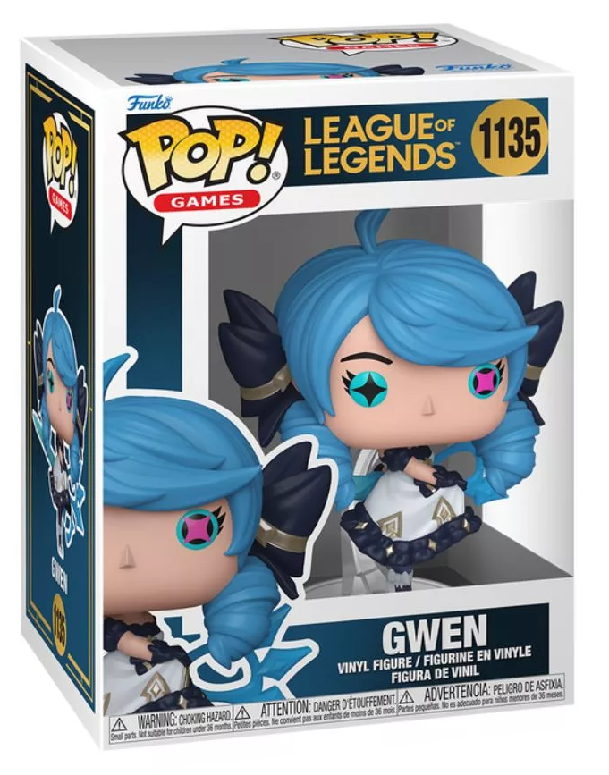 Funko Pop! Vinyl figura Gwenről a League of Legendsből, 1135.