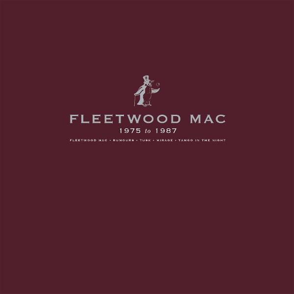 Fleetwood Mac 1975-1987 album borító elegáns pingvin logóval.