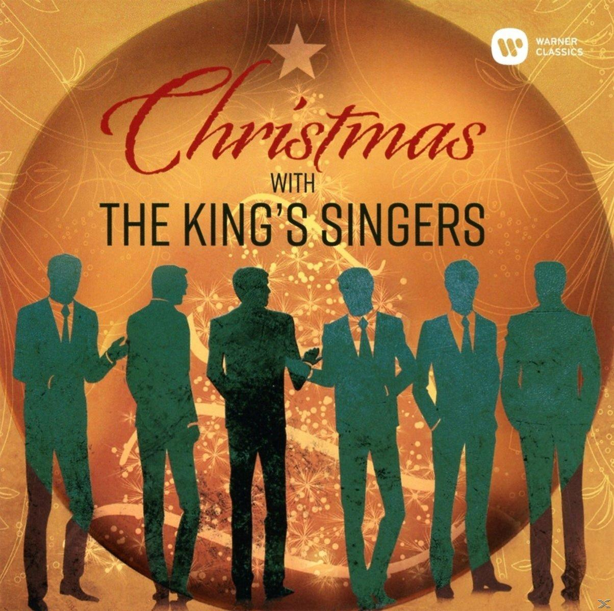 Album borító: "Christmas with The King's Singers" énekesek sziluettjeivel.