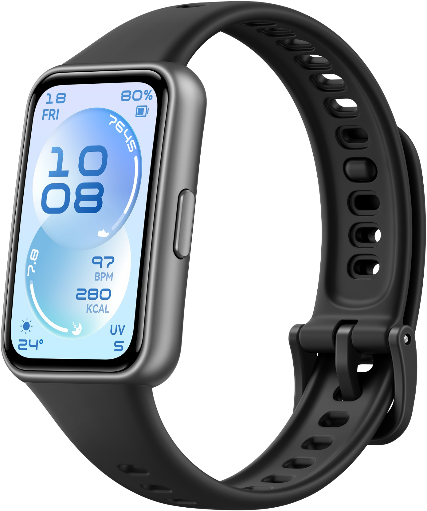 HUAWEI Band 11 okoskarkötő, fekete (55020GVQ)