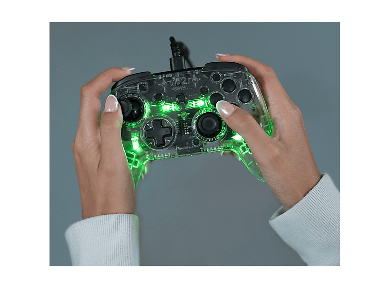 Thumbnail - TURTLE BEACH TBC-8004-95 Afterglow Wired Gaming Controller Transparent für Nintendo Switch 2