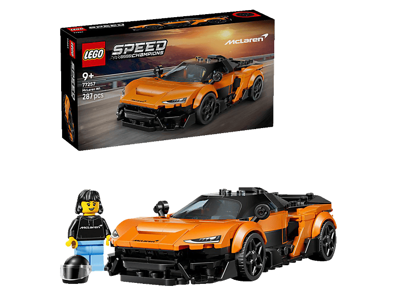 Lego Speed Champions 77257 McLaren W1 Bausatz, Mehrfarbig