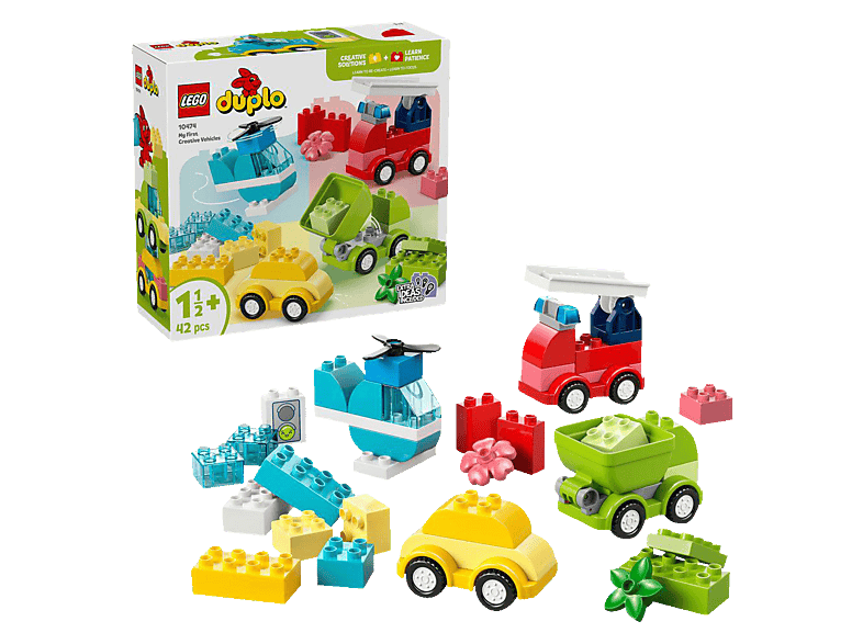 Lego DUPLO My First 10474 Kreative Fahrzeuge Bausatz, Mehrfarbig