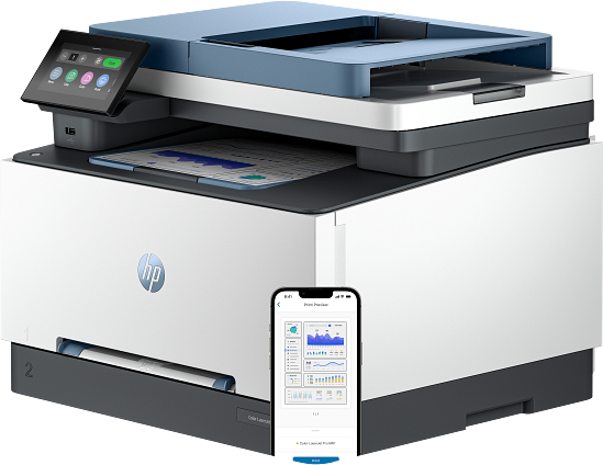 HP LaserJet Pro multifunkciós színes WiFi/LAN lézernyomtató (499Q8F)