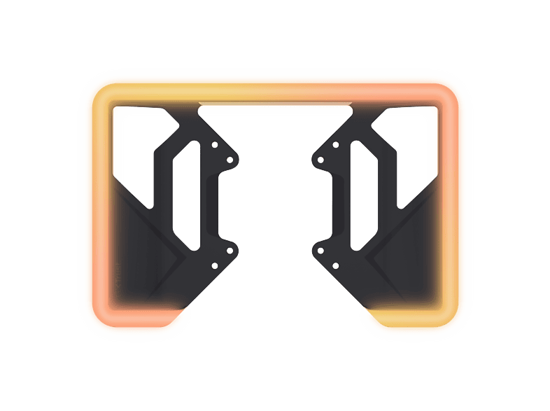 Trust GXT 907 Vybz RGB-achtergrondverlichting voor Monitoren
