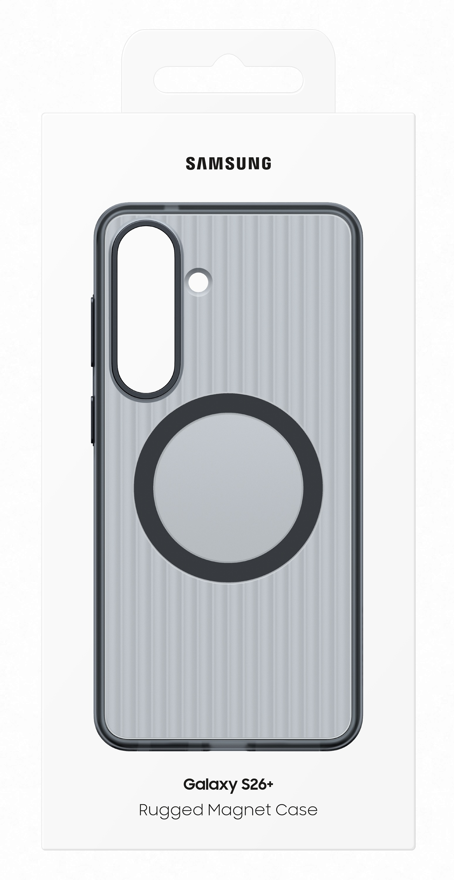 Opakowanie Samsung Galaxy S26+ Rugged Magnet Case, szare.