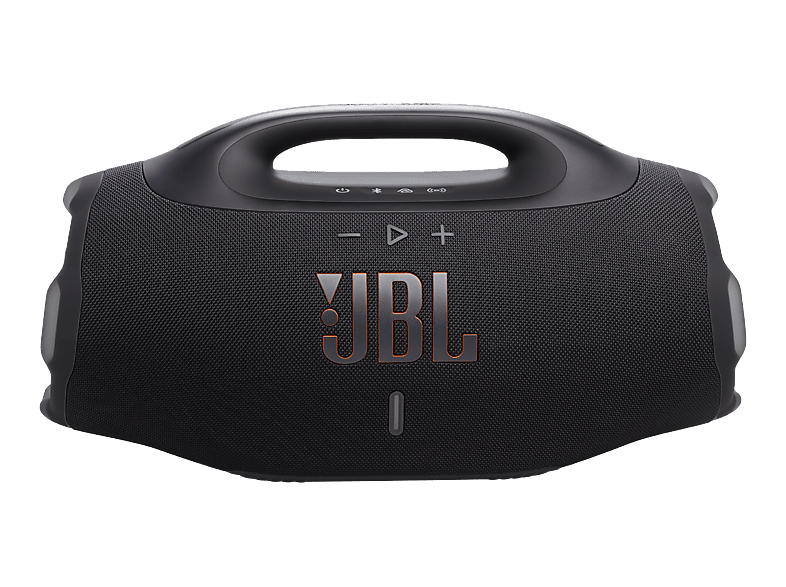 Altavoz inalámbrico - JBL Boombox 4, 210 W, AI Sound Boost, Bluetooth, 28 h Autonomía, Resistencia agua IP68, Negro