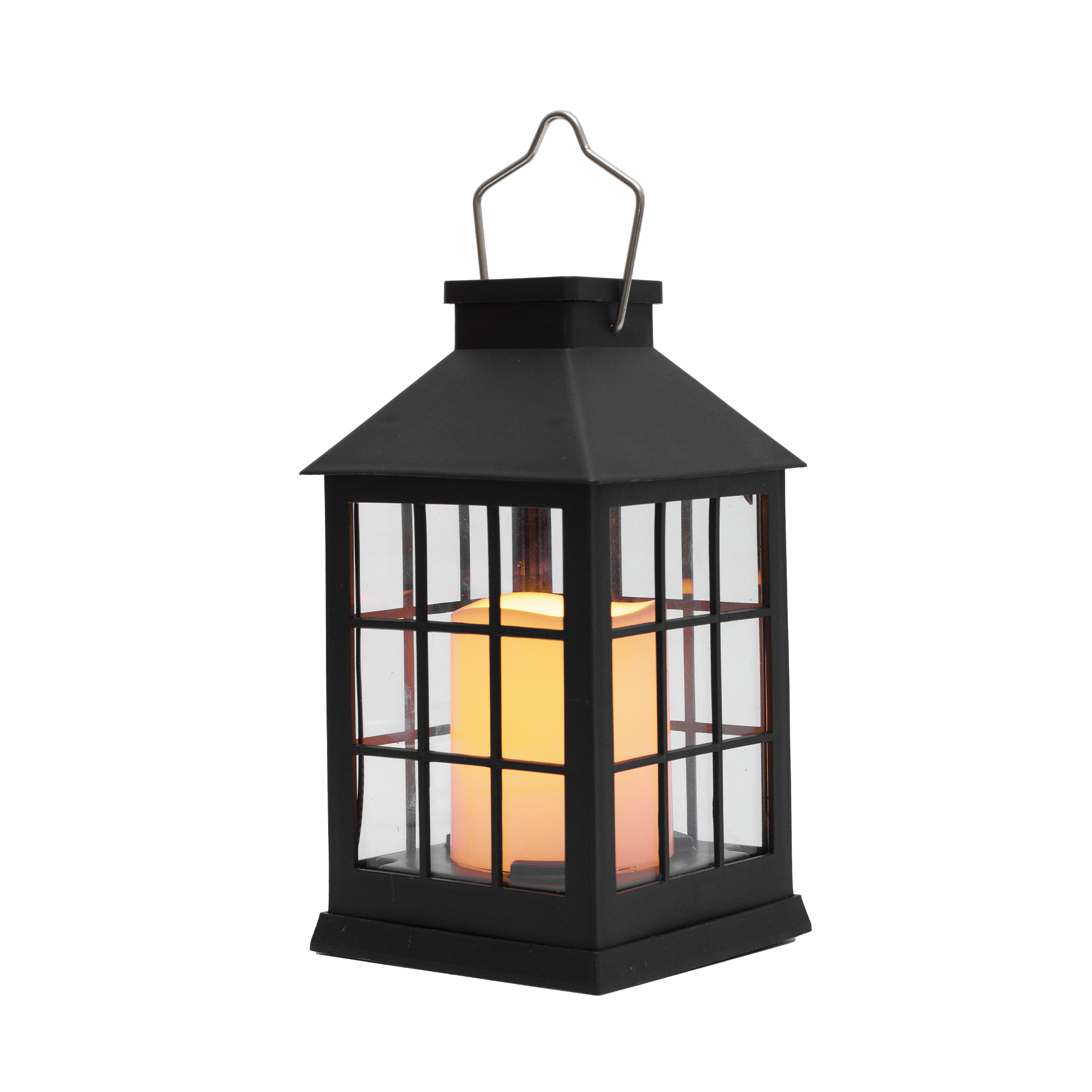 HOME Napelemes LED lámpás, valósághű lángeffekt, akkumulátor, melegfehér (MXLTN1)