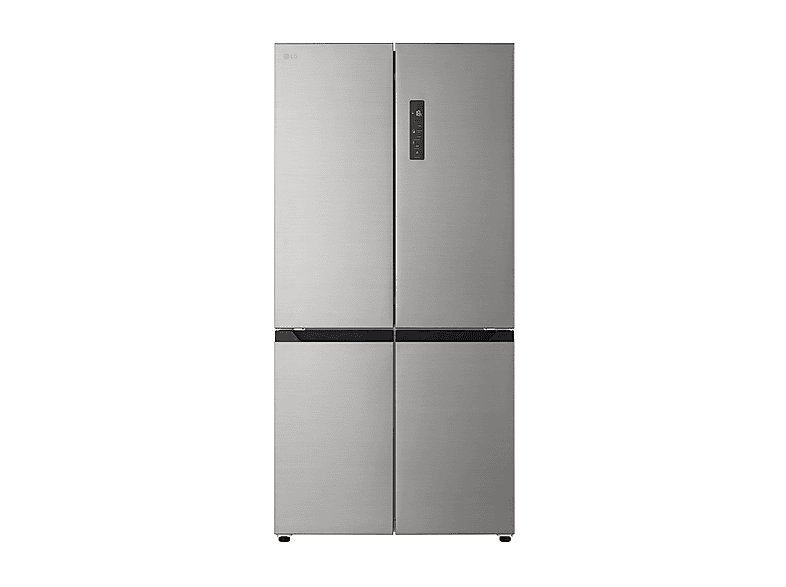 Frigorifero americano LG GMM42PYBEH, Sistema Multi Flow: Sì; raffreddamento frigorifero: No Frost; congelatore: Frost, Capacità netta totale 600 l, Rumorosità: 41 dB(A), LAN wireless, Dimensioni: L 905 cm A 1900 P 673 cm, Silver, Classe E