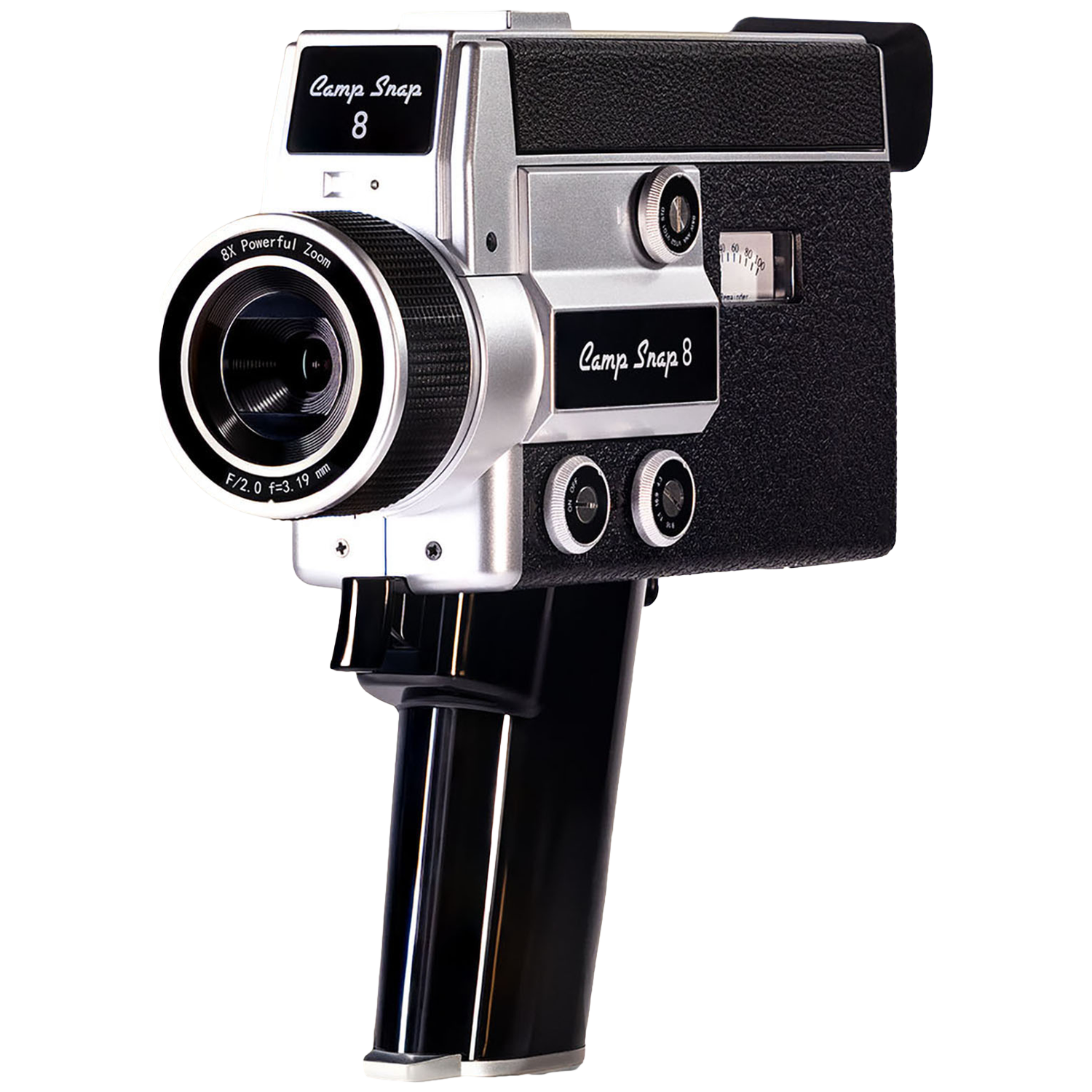 Campsnap Cs-8 Video Camera Black Camcorder Zwart/zilver
