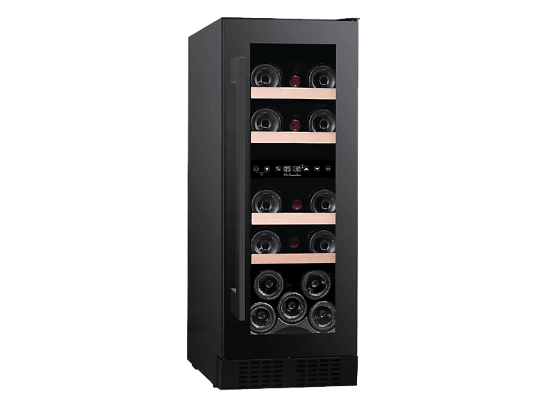 REACONDICIONADO Seminuevo Bueno Vinoteca - La Sommelière LSBU18DZ, Compresor, 18 botellas, Multizona, 4 bandejas, Negro
