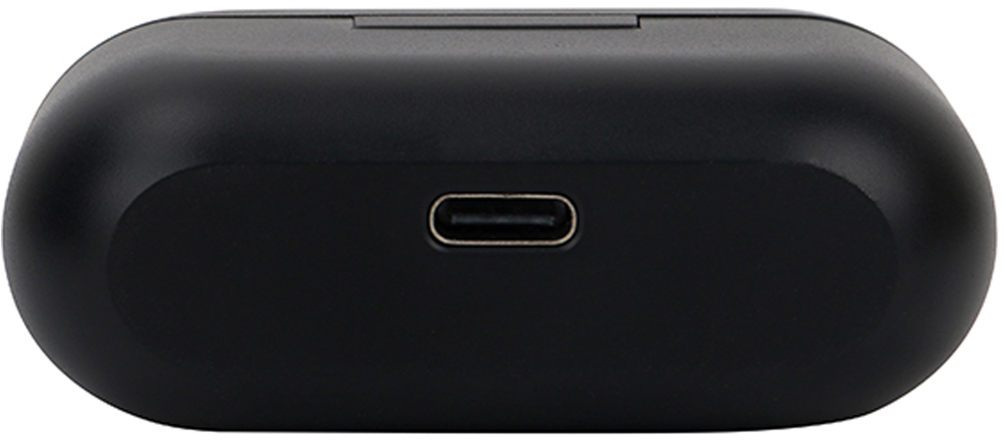 Fekete töltőtok elöl USB-C porttal.