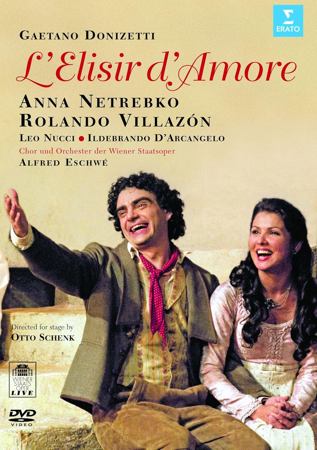 Anna Netrebko, Rolando Villazón - Donizetti: Szerelmi bájital (DVD)